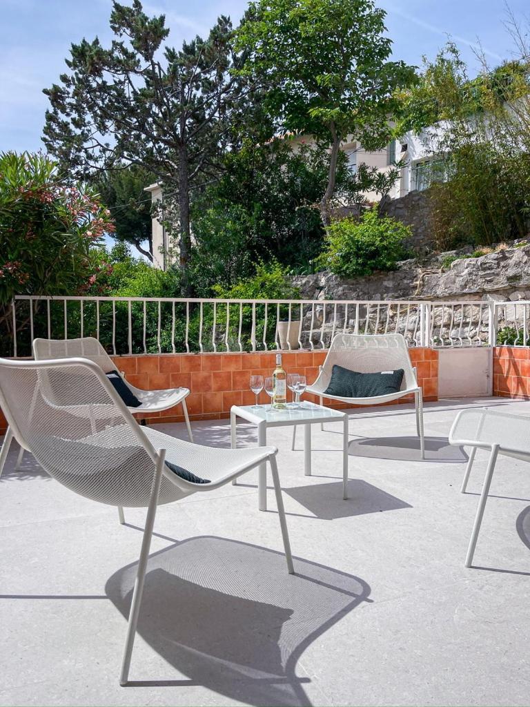 Immersione - Clim - Terrasse Jardin - Centre Ville كاسيس المظهر الخارجي الصورة